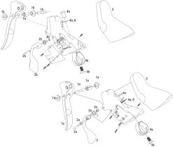 SRAM Piezas De Repuesto P. Cambios/frenos Force / Rival / Apex (2007-2012)