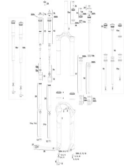 ROCKSHOX Repuestos Pike (A1-A2 / 2014-2017) 26"