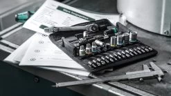 Wera Carraca Con Juego De Llaves De Vaso/bits Zyklop Switch Metal 1/4" -Tienda De Bicicletas 182217