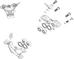 SRAM Piezas De Repuesto Para Pinzas De Frenos Code RSC (A1) (2018)