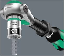 Wera Carraca 8100 SA All-in Zyklop Speed 1/4" Con Juego De Bits 7 Wera Carraca 8100 SA All-in Zyklop Speed 1/4" Con Juego De Bits -Tienda De Bicicletas 216165