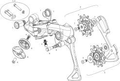 SRAM Repuestos Sistema De Cambios XX1 / X01 / X01DH / X1 / EX1 1x11