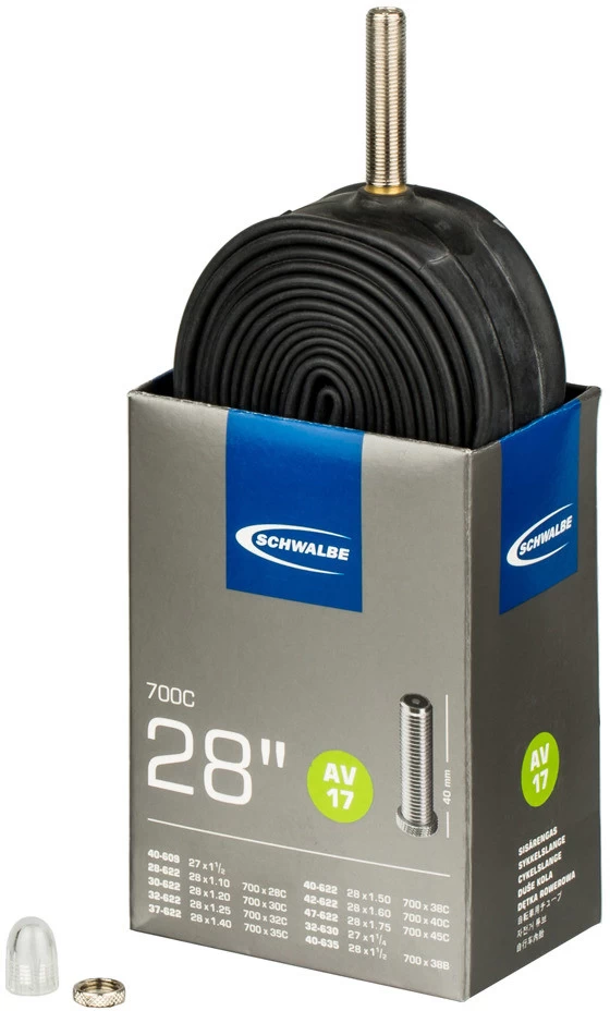 Schwalbe Cámara De Aire 17 Para 28" 3 Schwalbe Cámara De Aire 17 Para 28"