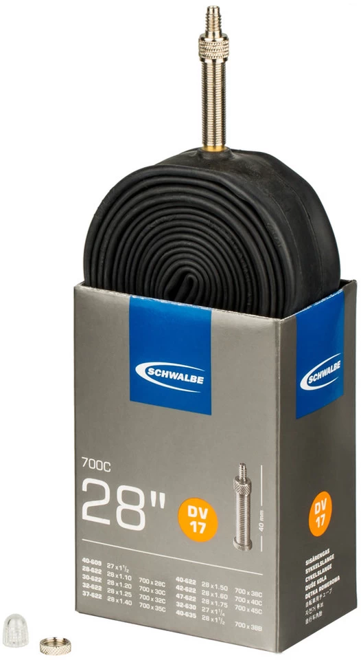 Schwalbe Cámara De Aire 17 Para 28" 4 Schwalbe Cámara De Aire 17 Para 28" - Imagen 2