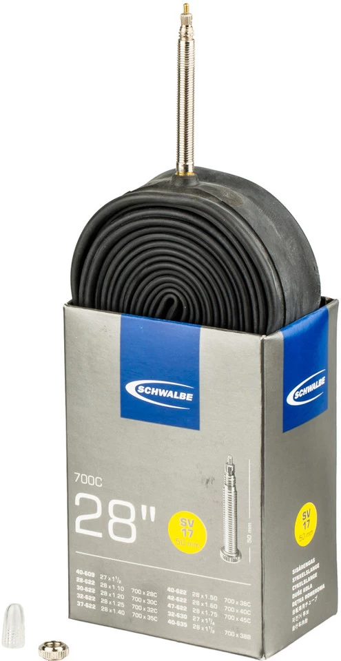 Schwalbe Cámara De Aire 17 Para 28" 5 Schwalbe Cámara De Aire 17 Para 28" - Imagen 3