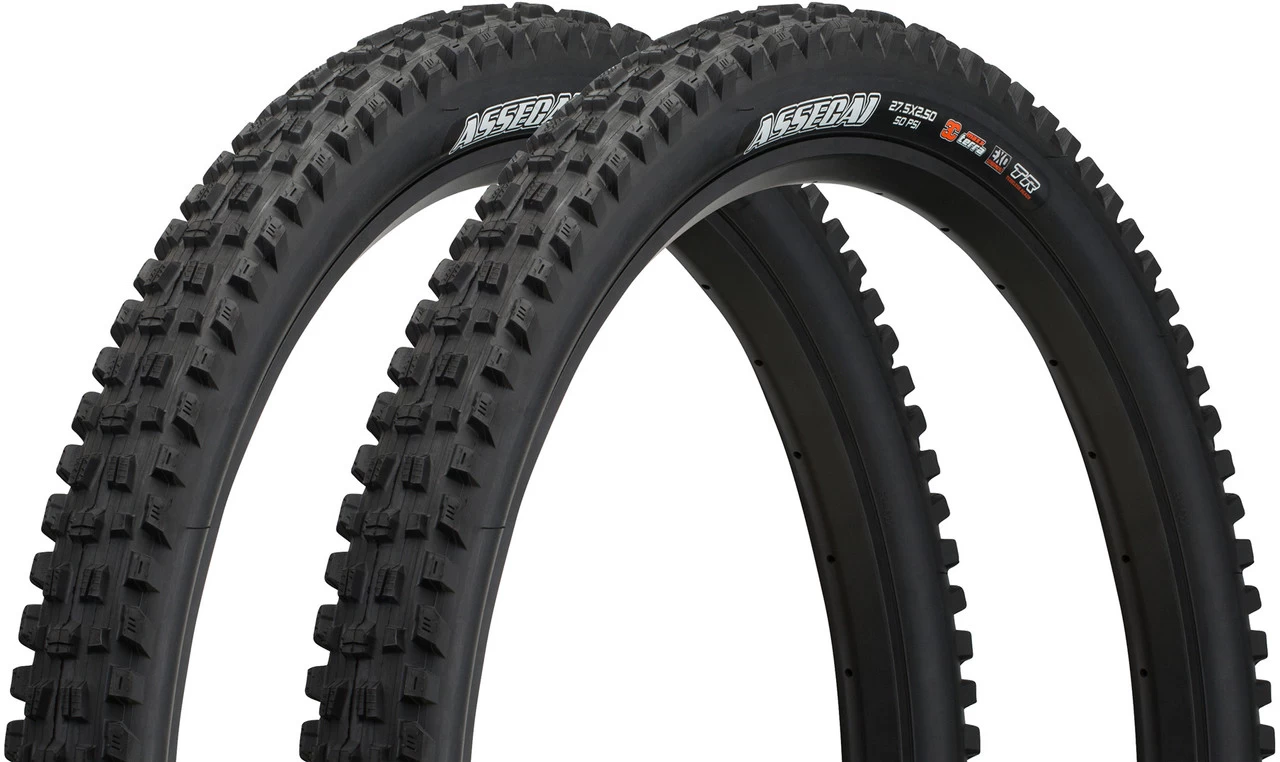 MAXXIS Cubierta Plegable Assegai 3C MaxxTerra EXO WT TR 27,5" En Set De 2 3 MAXXIS Cubierta Plegable Assegai 3C MaxxTerra EXO WT TR 27,5" En Set De 2