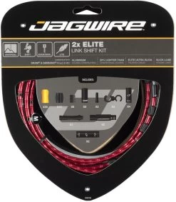 JAGWIRE Set De Cables De Cambios 2X Elite Link
