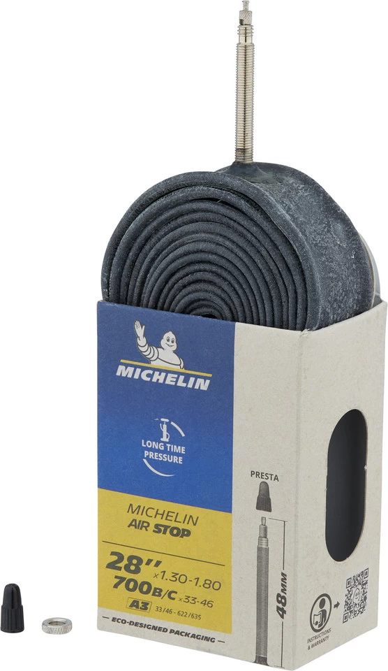 Michelin Cámara De Aire A3 Airstop Para 28" 7 Michelin Cámara De Aire A3 Airstop Para 28" - Imagen 5